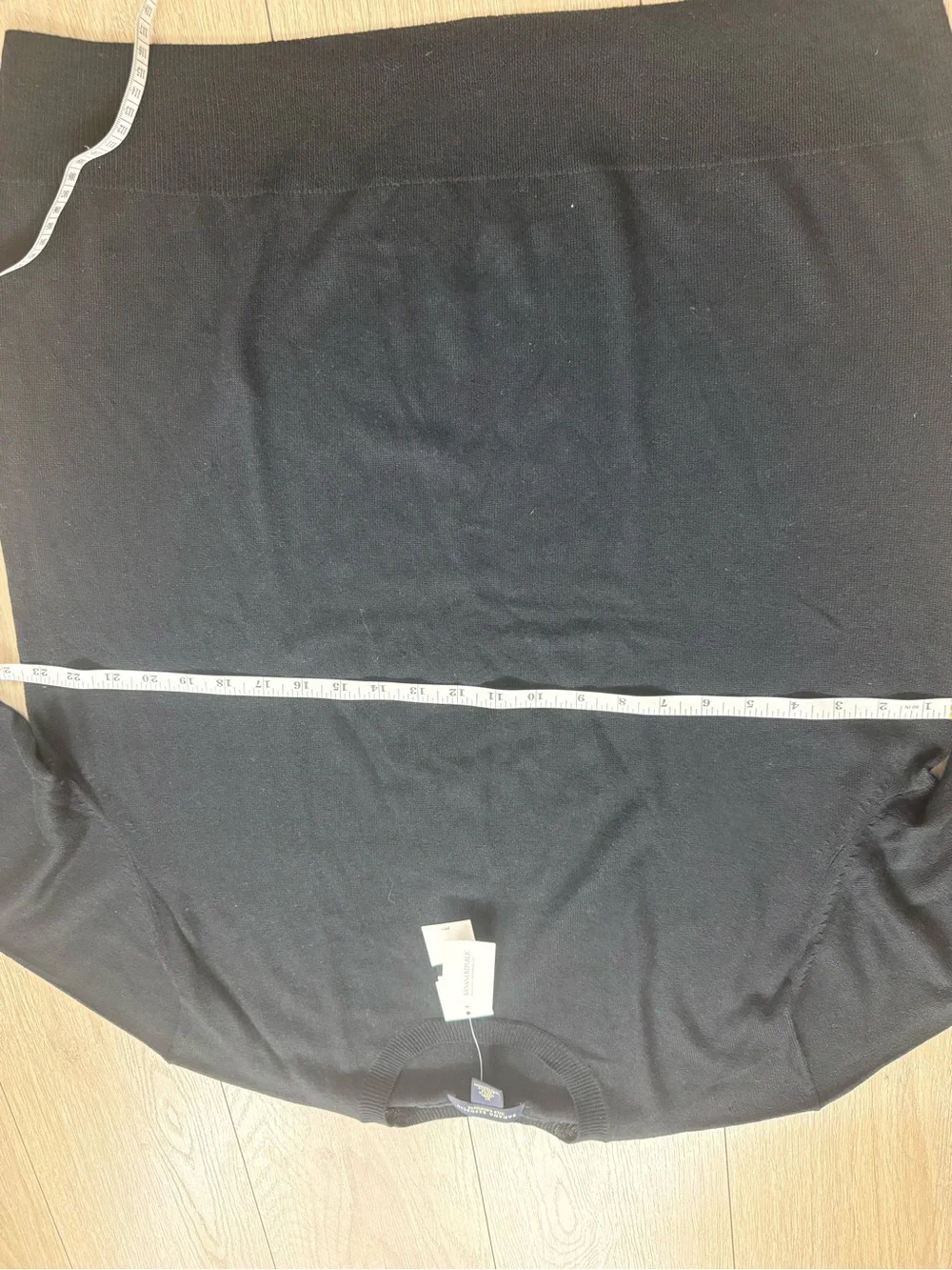 Banana Republic Men’s Silk Cashmere Black Crewneck Sweater XL NWT